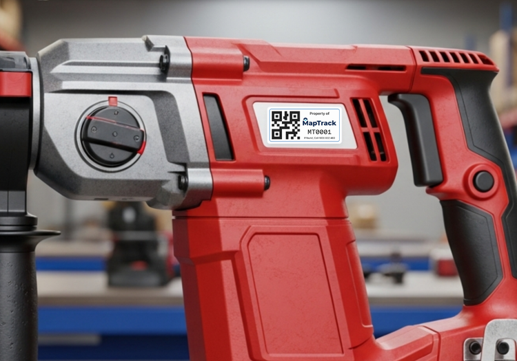 Customisable QR Asset Labels